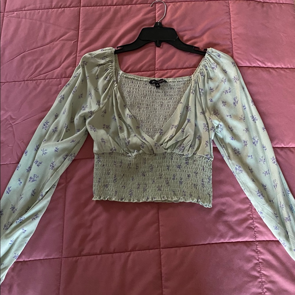 pacsun kendall and kylie long sleeve blouse